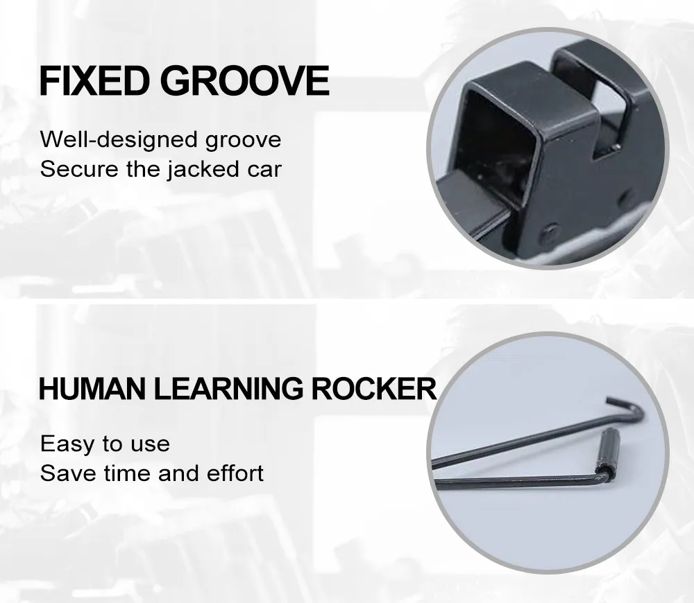 Petits, flexibles et faciles à utiliser 2 tonnes de vérin horizontal petits vérins de voiture petits vérins de sol hydrauliques à vendre