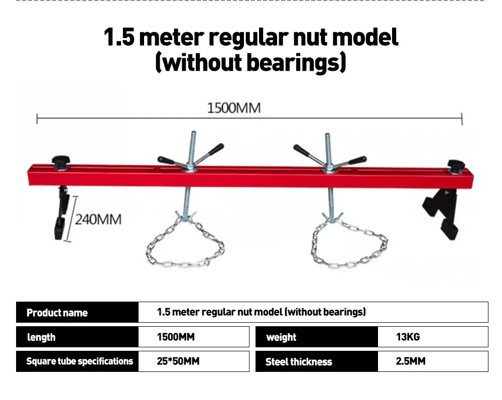 Easy-to-Use Manual Jack Lifter Construction Tools Drywall Hoist Lift Rolling Panel Drywall Rolling Lifter Panel