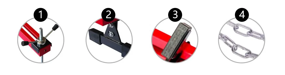 Hydraulic Combined Multifunctional Jack Kit 4 Ton 10 Ton Porta Power Jack Car Body Repair Kit