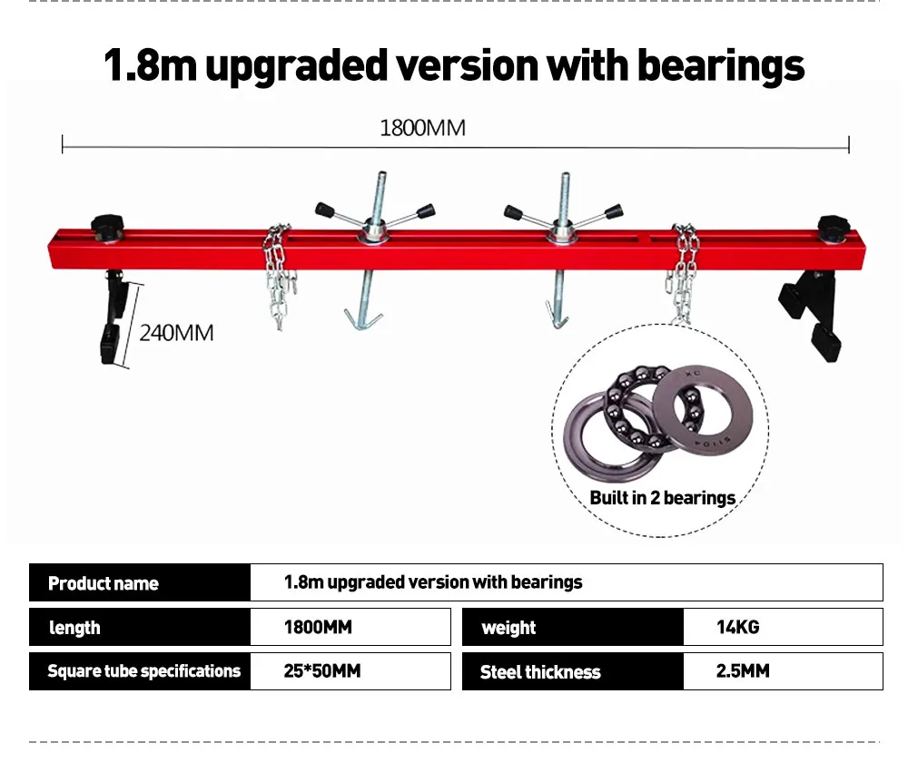 Heavy Duty Vehicle Support Car Jack Stand 3T 6T Adjustable Mobile Jack Stand