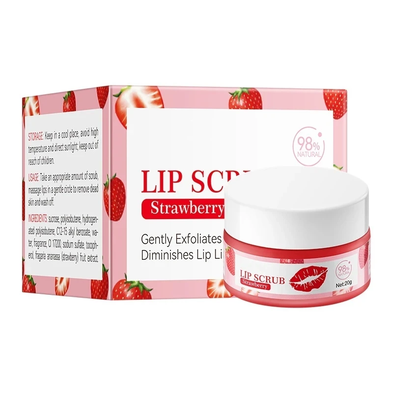 Strawberry Lip Scrub: Exfoliate and Nourish for Perfect Lips