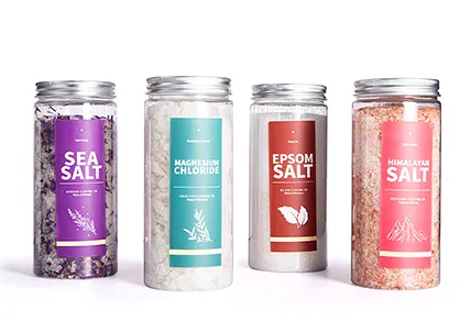 Premium 4-in-1 Bath Salt Collection Set - 400g x 4 Bottles (Dead Sea Salt, Himalayan Pink Salt, Epsom Salt & Magnesium Flakes) Premium 4-in-1 Bath Salt Collection Set - 400g x 4 Bottles (Dead Sea Salt, Himalayan Pink Salt, Epsom Salt & Magnesium Flakes)