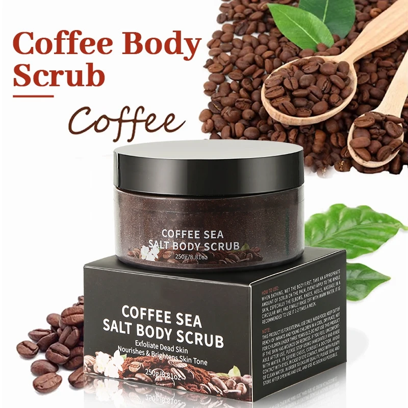 Moisturizing Coffee Sea Salt Body Scrub