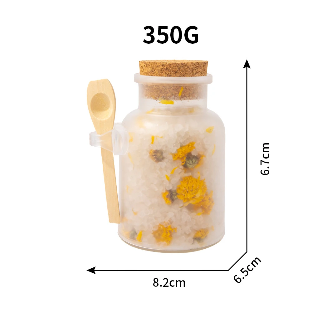 OEM Aromatherapy Bath Salt Dried Flower & Essential Oil Sea Salt