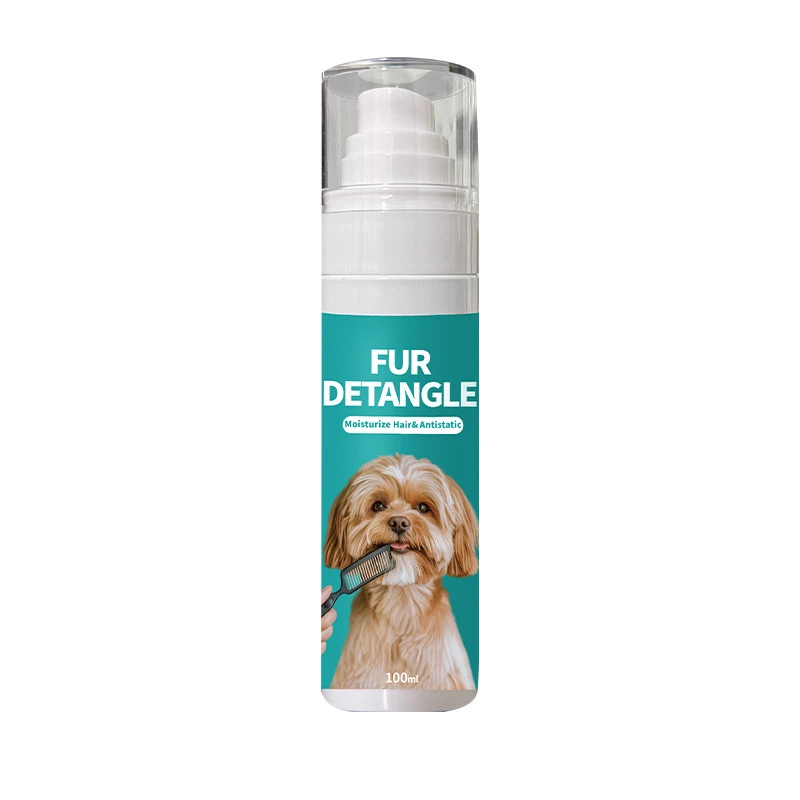 OEM Pet Care Skin & Coat Grooming Pet Hair Detangling Oil