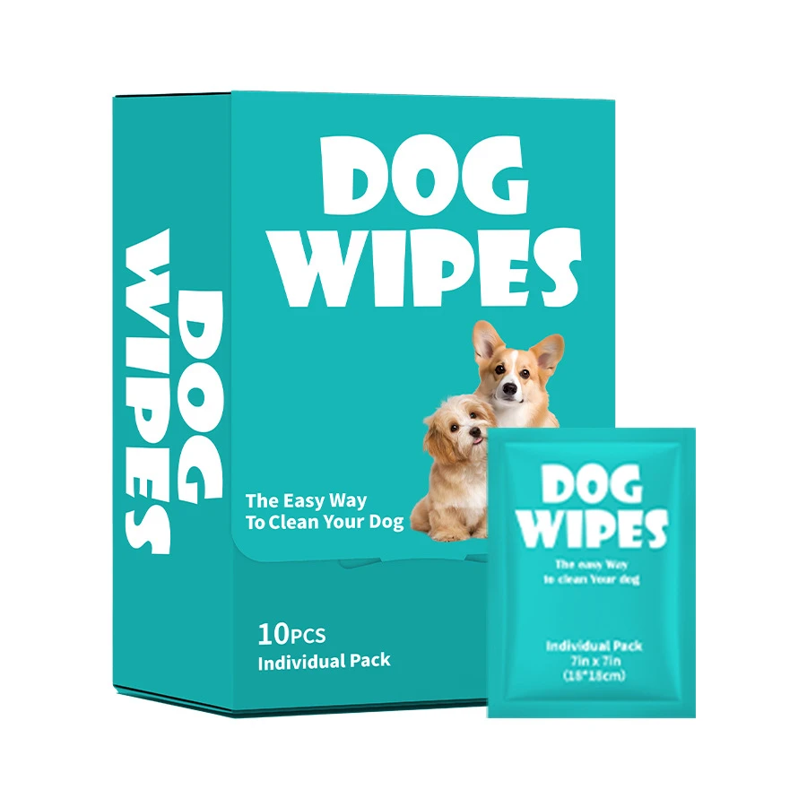 Pet Wipes Supplier Disposable Cleaning Care 10pcs
