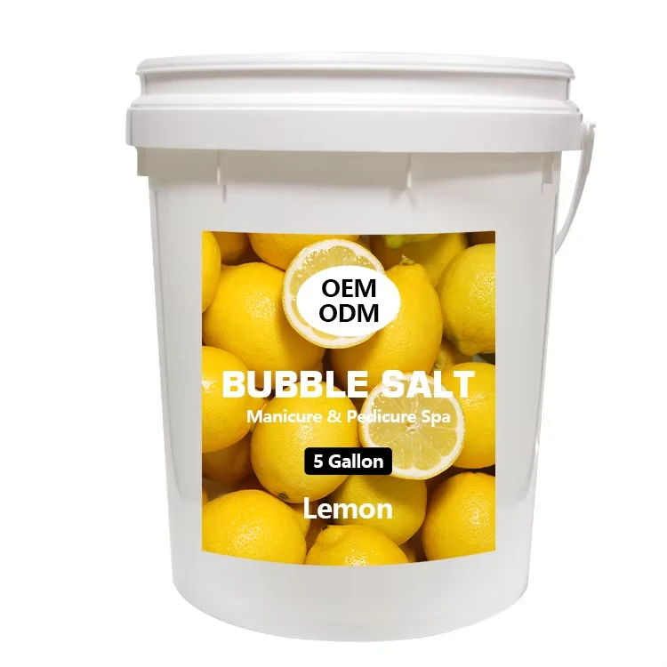 5 Gallon Size Detox Bubble Bath Pedicure Spa Salt Soak Foot Skin Care Bubble Foot Soak Salt