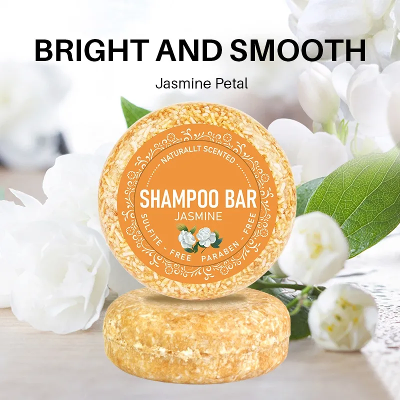 Tin Box Hair Darkening Solid Shampoo Bar Soap