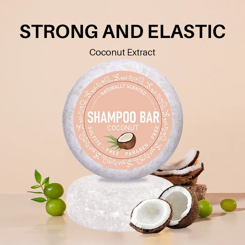 Tin Box Hair Darkening Solid Shampoo Bar Soap