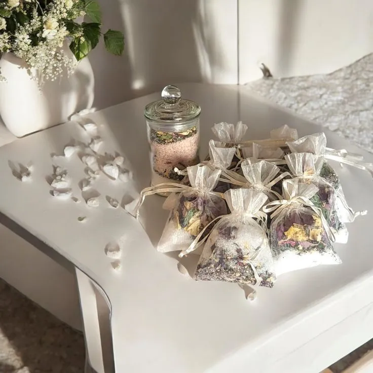 100% Natural Herbal Bath Bags Bath Tea Soaks for Relieve Muscle Soreness Moisturizing SPA Gift Set