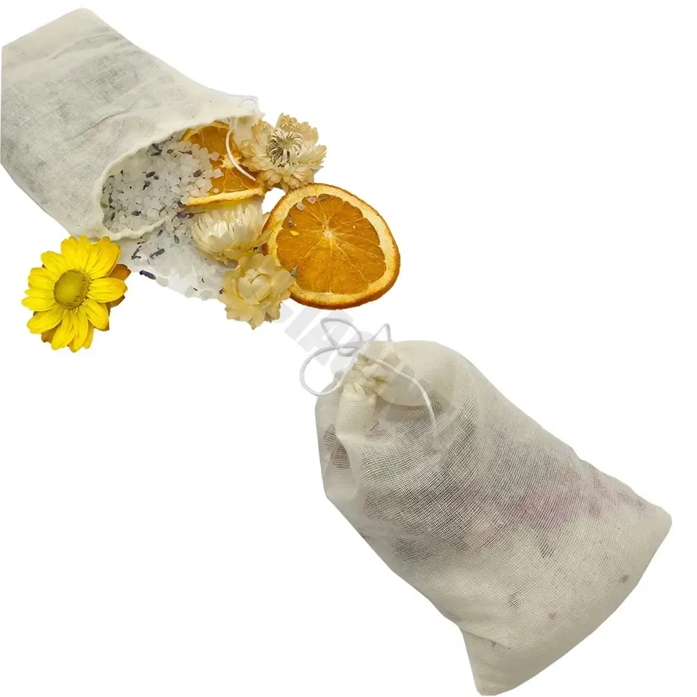 100% Natural Relaxing Handmade Herbal Bath Tea Bag Infused Soak for Ultimate Comfort