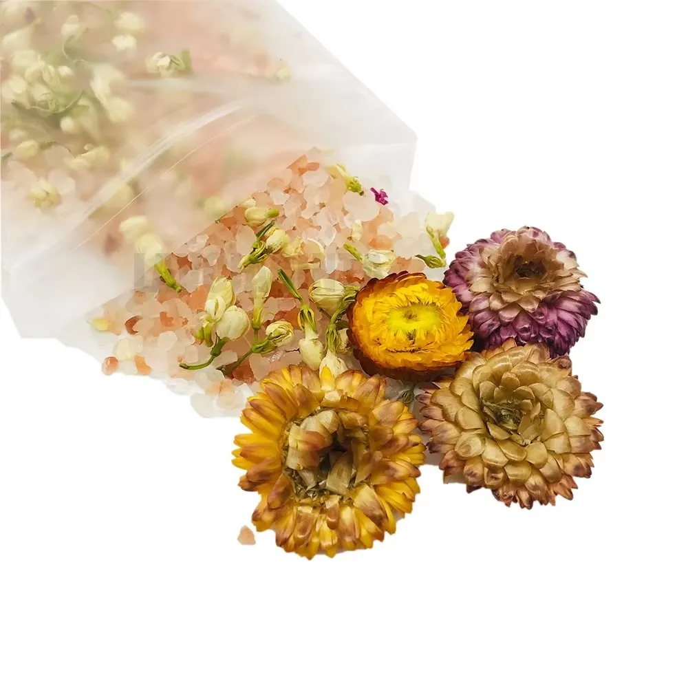 Private Label 100% Natural Cooling Menthol Foot Soaks Epsom & Himalayan Salts for Tired Feet