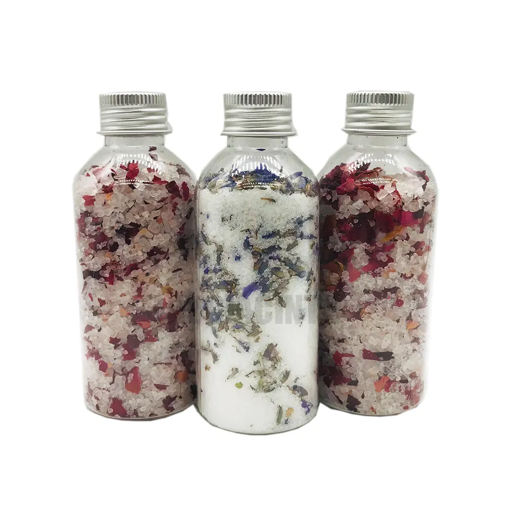 Handmade Organic Bath Crystals - Himalayan Pink, Relaxing