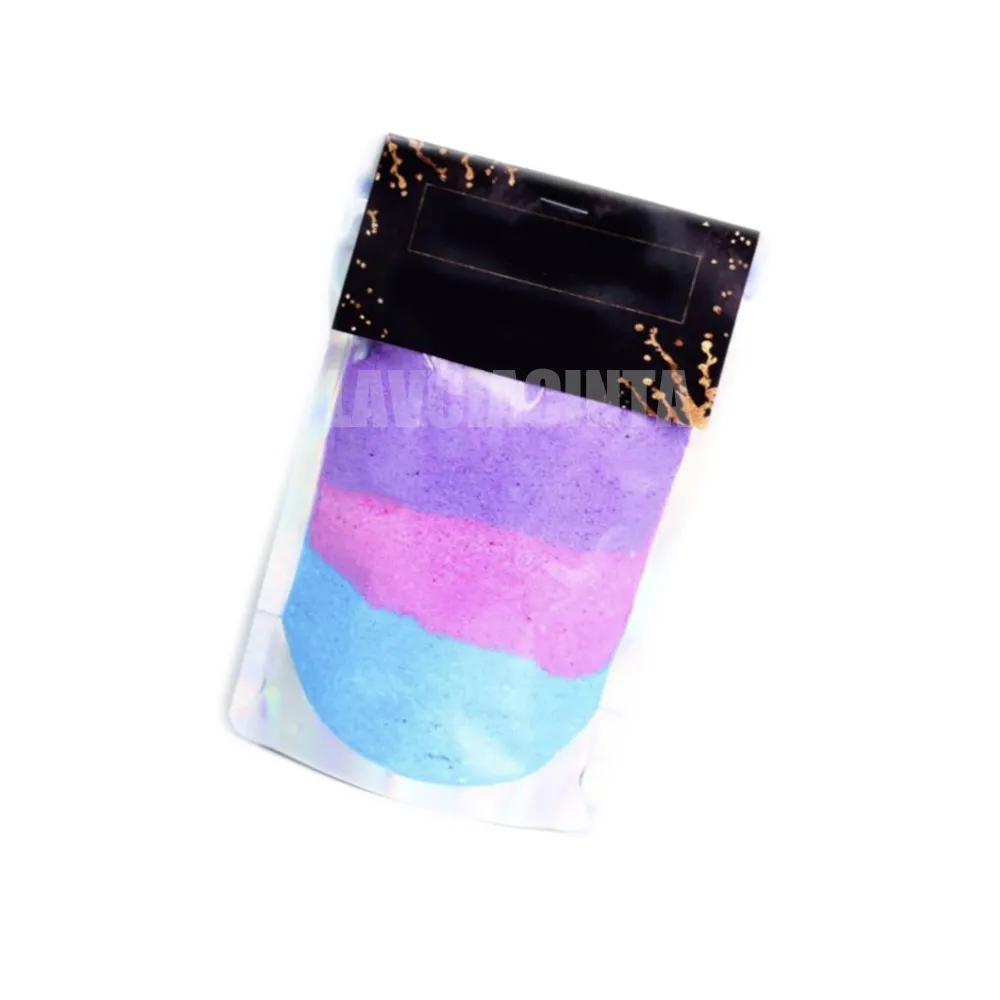 Handmade Cherry Scented Red Shimmer Bath Bomb in a Bag?