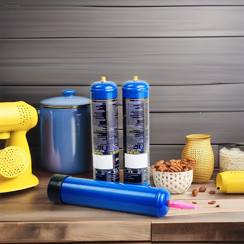 0.95L Carbon Steel Cream Charger: Food-Grade, High Capacity