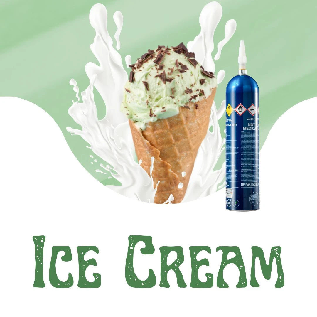 Rapid Ice Cream Preparation with N₂O Cream Chargers