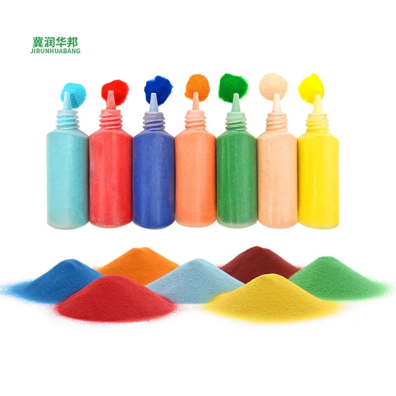 Colored sand home crafts festive decor art therapy sessions blending pigmented grains layered designs to craft captivating visuals that elevate environments spark creativity