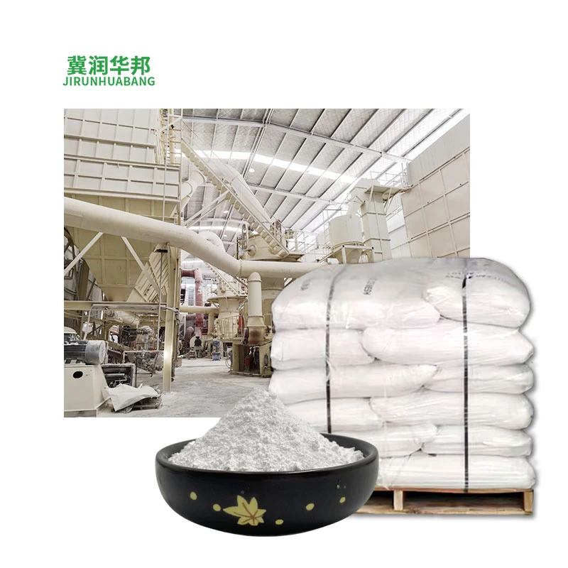 Runhuabang High whiteness heavy calcium coating filled 1250 mesh feed fertilizer added heavy calcium carbonate