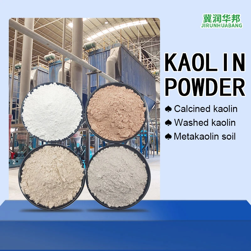 Runhuabang kaolin powder for thermal stability for ceramic formulation paper coating plastic filler rubber reinforcement paint additive and industrial binder