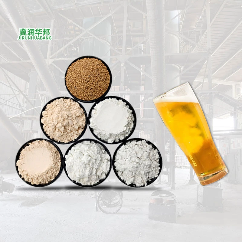 Runhuabang Industrial grade filling filter aid with diatomite water treatment diatom calcination 325 mesh