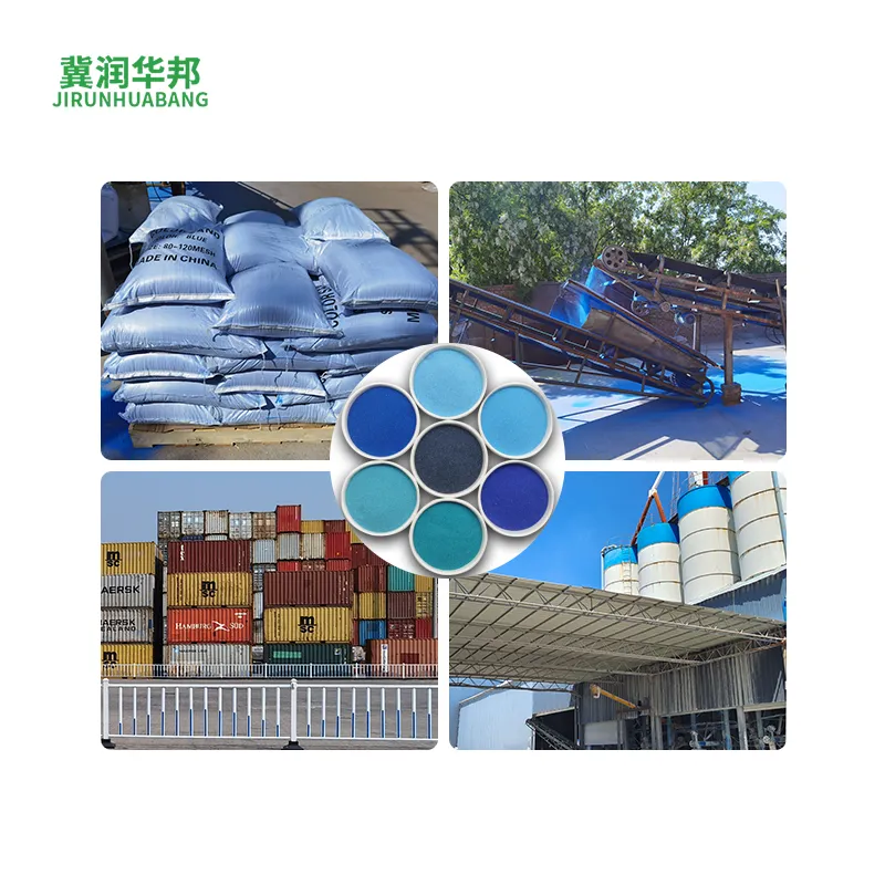 Runhuabang Ceramite 30-40 Mesh True Stone Paint Dyed Calciner Sand