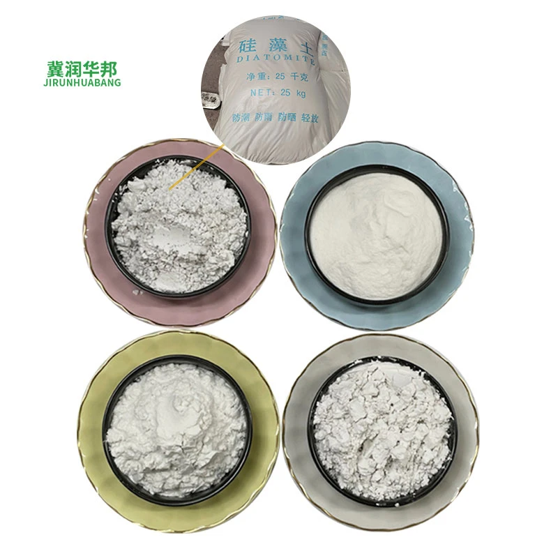 Runhuabang diatomaceous earth wholesale sewage treatment filter aid calcined diatomaceous earth