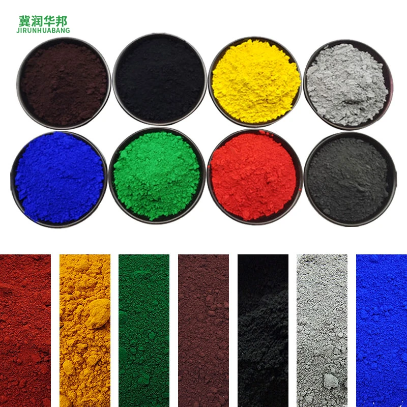400 mesh iron oxide red inorganic color powder pigment heat and weather resistant color brick concrete cement products paint