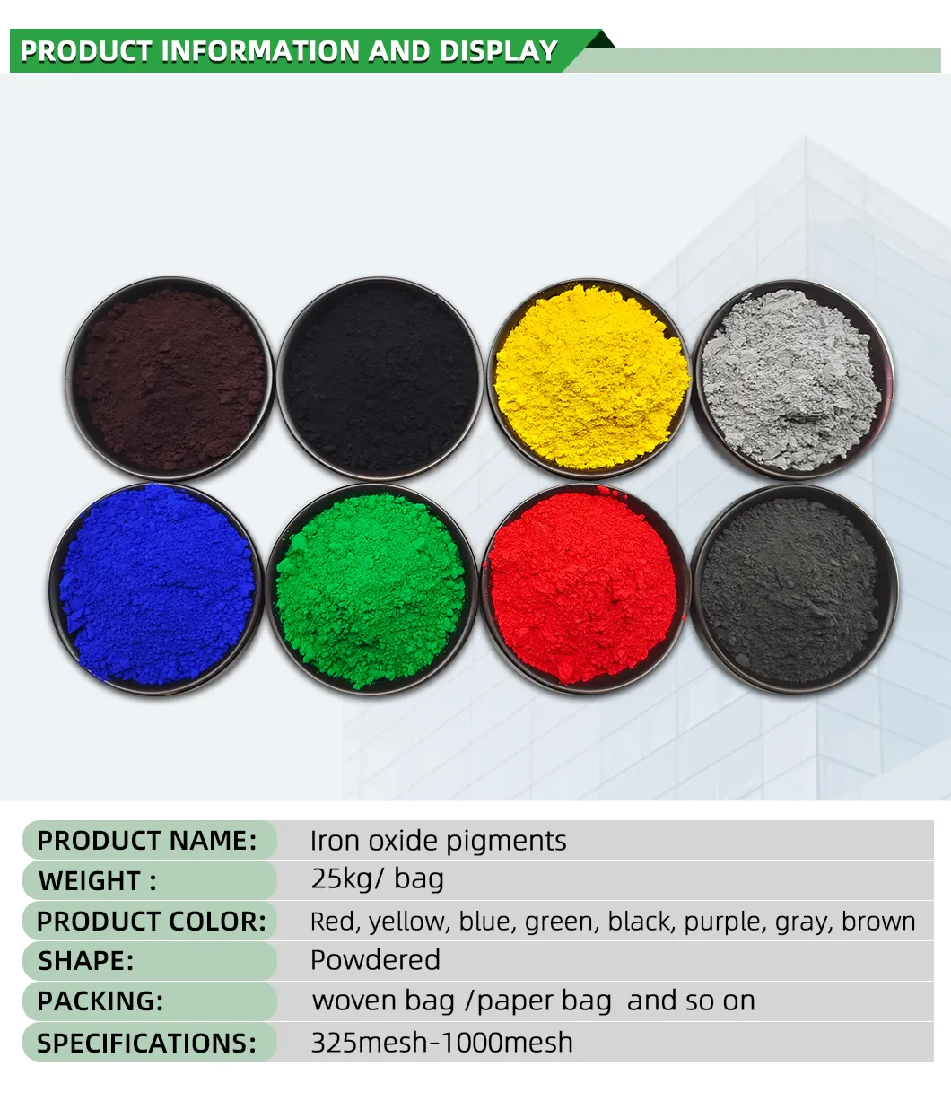 concrete oxide pigment concrete oxide pigment