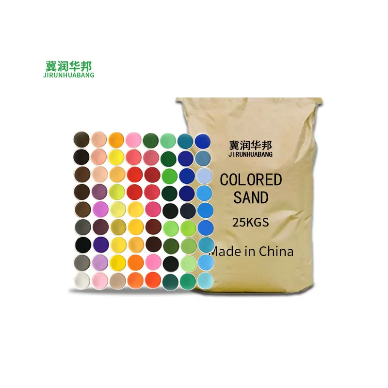 Runhuabang 80-120 Mesh Fine Natural Color Sand for Kids Art