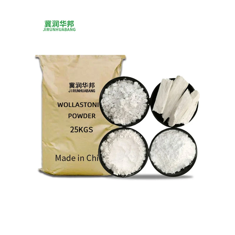 Chinese Factory White Wollastonite Powder for Metallurgical Rubber & Ceramics Industry