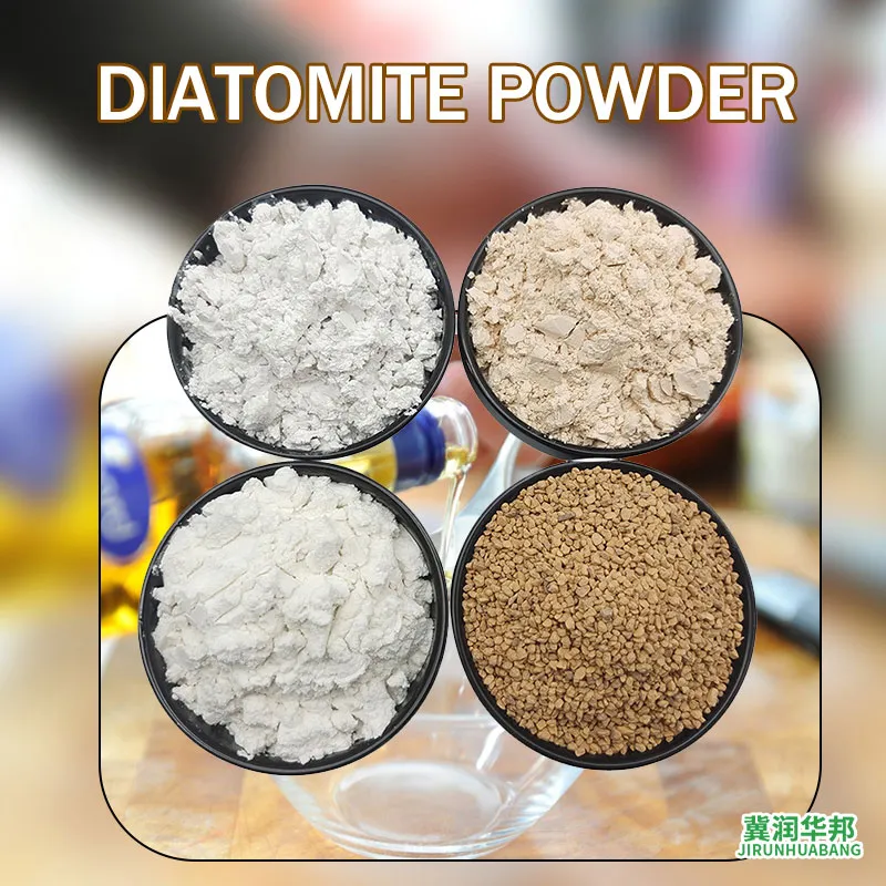 High Quality White Diatomaceous Earth Powder for Plant Industry, Winery Filtration