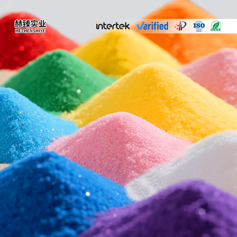 Multicolored sand for construction materials handicrafts additives DIY decoration