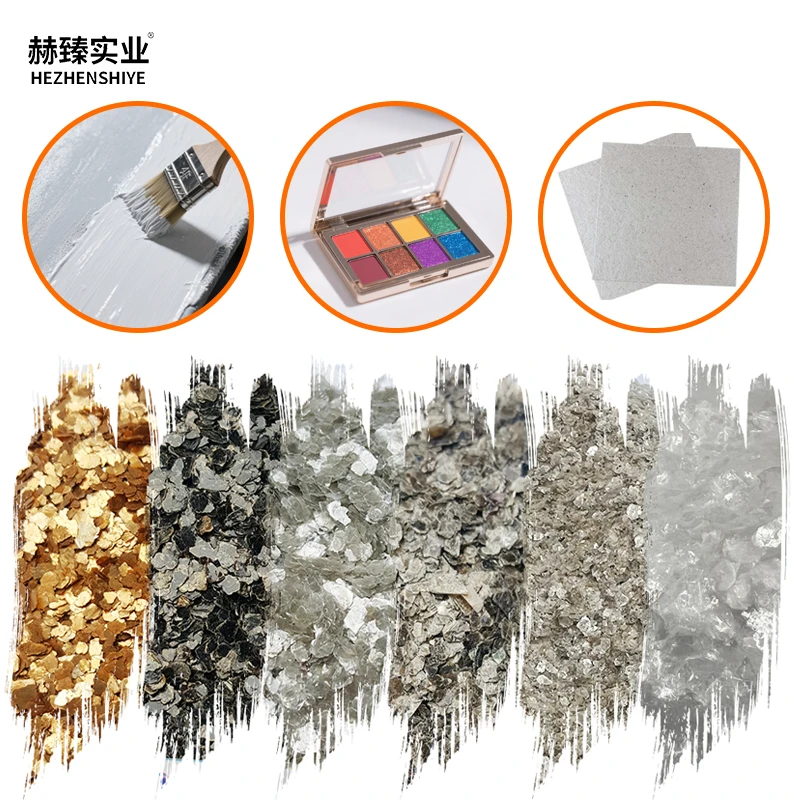 Hezhen Natural Mica Flakes For Electrical Insulation In Motors Transformers And Power Distribution Equipment Electrical Insulation Material