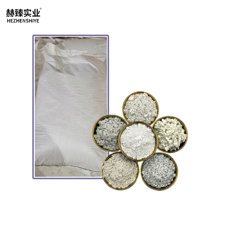 Hezhen sepiolite fiber manufacturer rubber sepiolite powder fleece mineral fiber road building paint