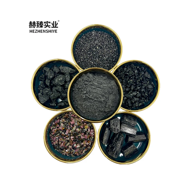 Tourmaline powder for construction materials water purification textile industry environmental protection