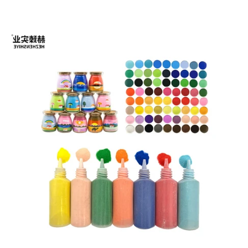 The Magic of Colored Sand for Craft and Play
