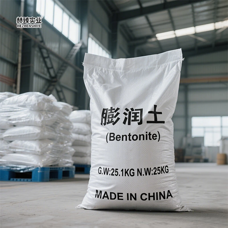Hezhen bentonite powder for textile dyeing processes fabric dye fixing textile printing color retention dyeing auxiliary agent
