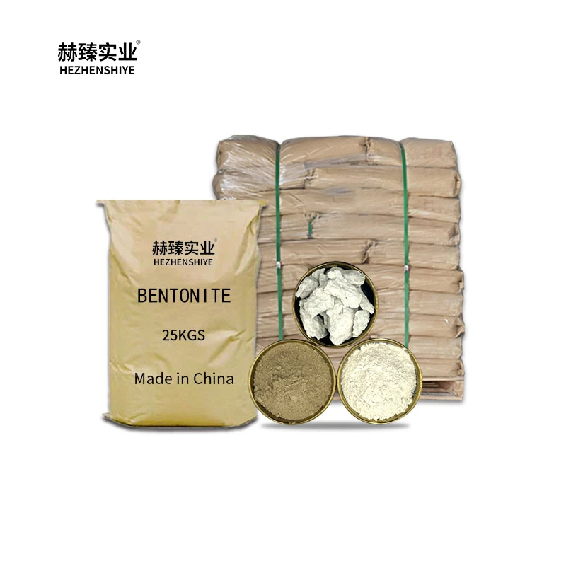 Hezhen Sodium bentonite powder casting sodium soil lithium sodium calcium bentonite viscosity is strong