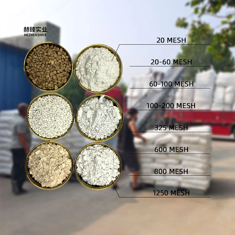 Hezhen Filter aid diatom mud adsorption performance is strong spot supply of yellow diatomite