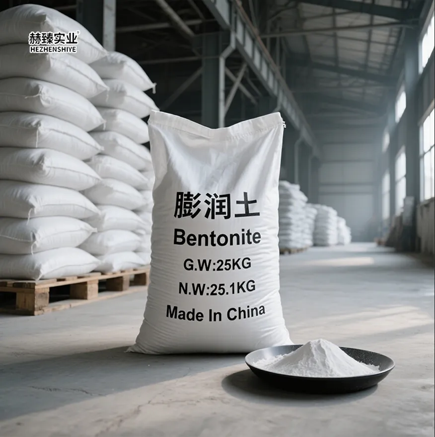 Bentonite powder functional additive enhancing thickening suspension stability anti settling properties for water based solvent based architectural industrial coatings