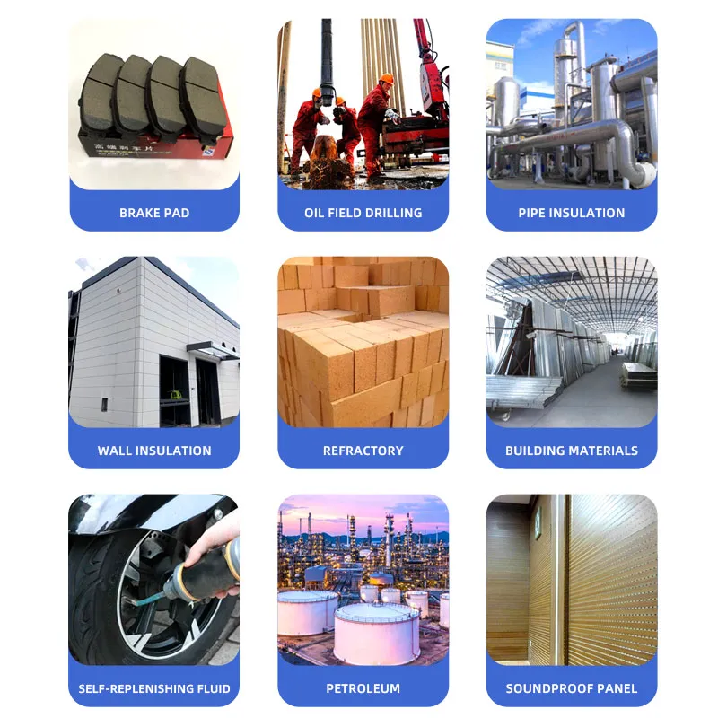 Hezhen Natural Sepiolite Fiber Powder for Friction Brake Pads