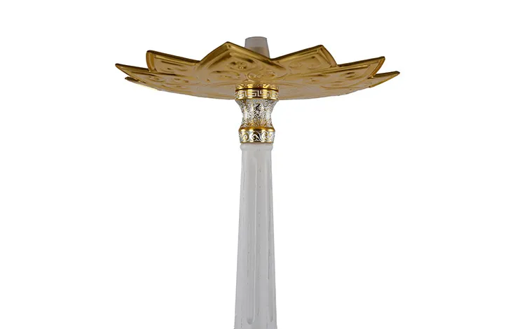 DINGSHUO Legend Hookah with Borosilicate Glass & Wooden Smoke Column DINGSHUO Legend Hookah with Borosilicate Glass & Wooden Smoke Column