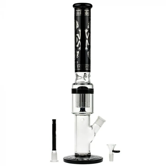 Straight Tube Bongs - 18 Inch, Inline & Tree Perc Options