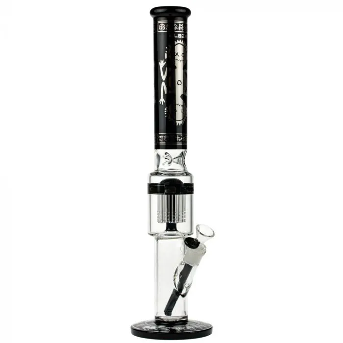 Straight Tube Bongs - Thick Glass, Inline & Tree Percs