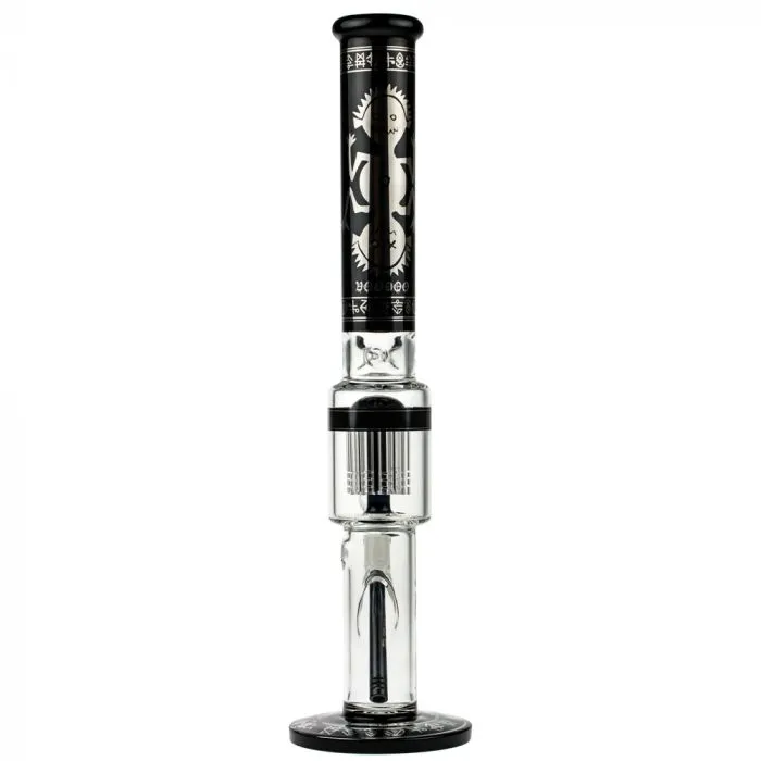Straight Tube Bongs - Thick Glass, Inline & Tree Percs