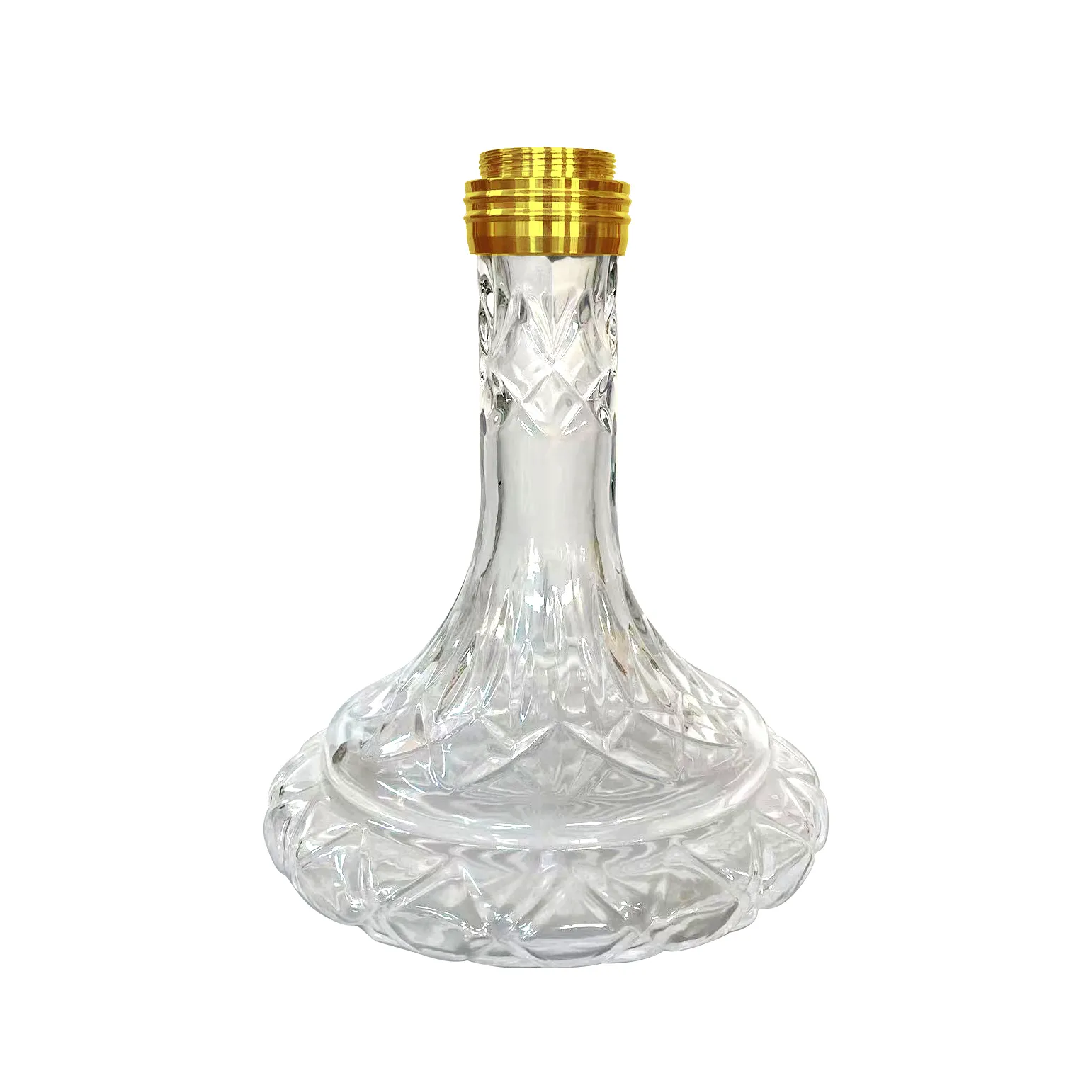 Golden Arabic water pipe