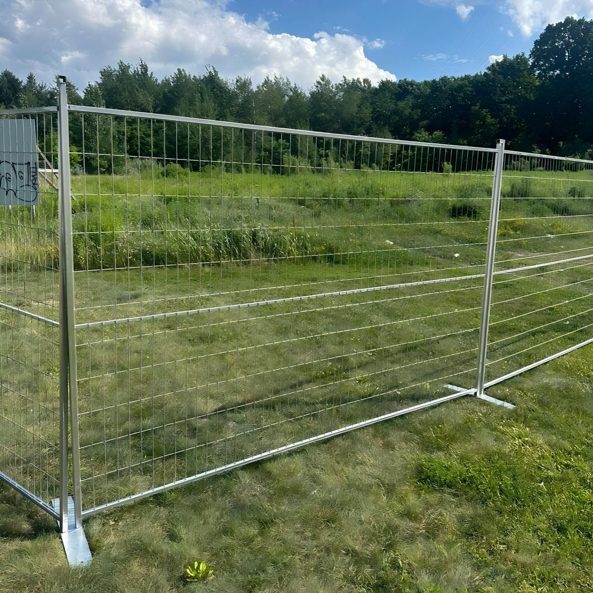 Canada Temporary Fence: Portable & Durable Construction Fencing