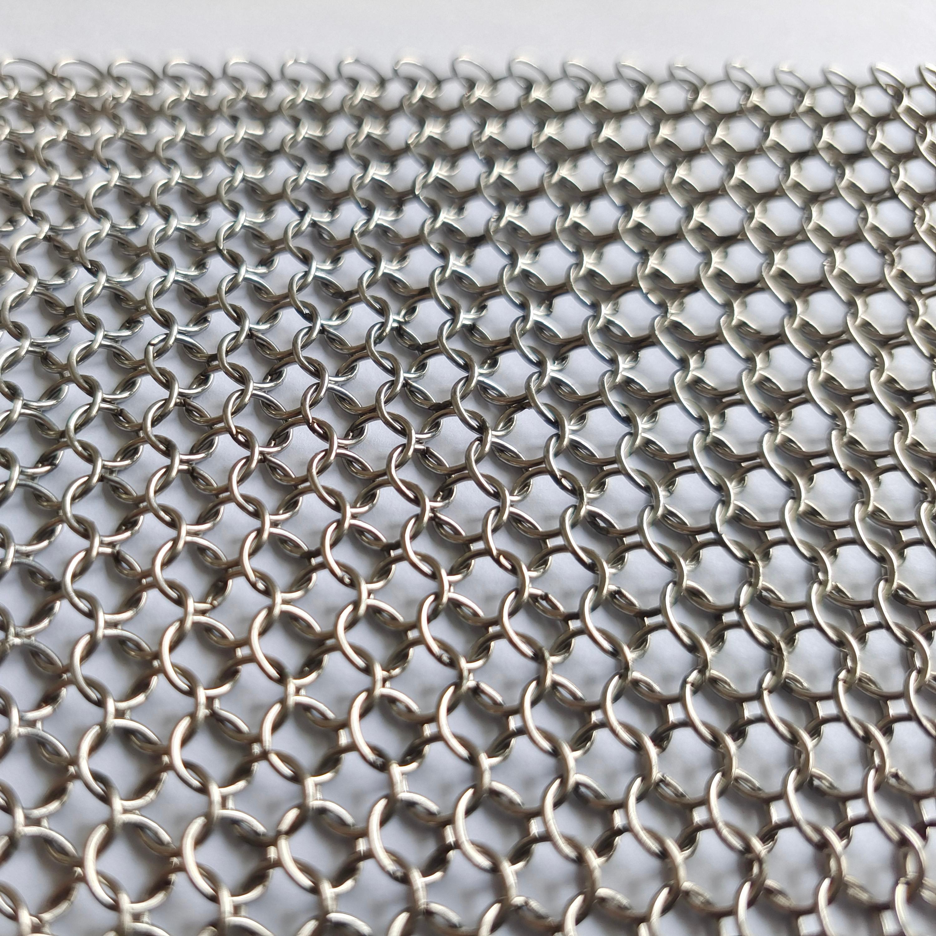 Ring Mesh Curtain | Durable, Fireproof, Customizable