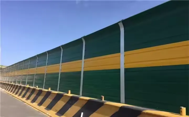 Industrial custom metal noise barrier