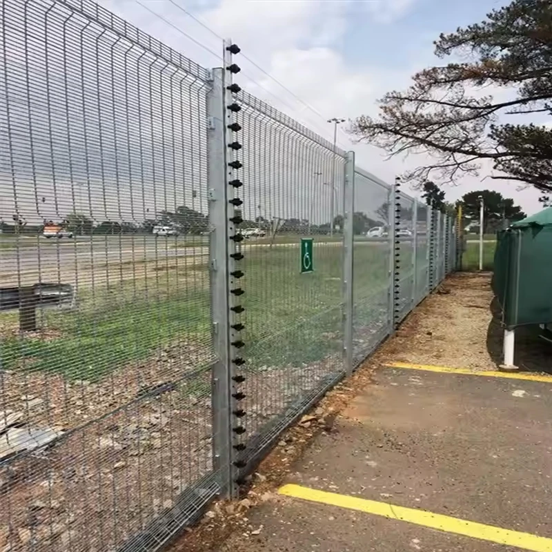 High Voltage Alarm Equipment Solar Fence Security System Garden Villa Electric Fence